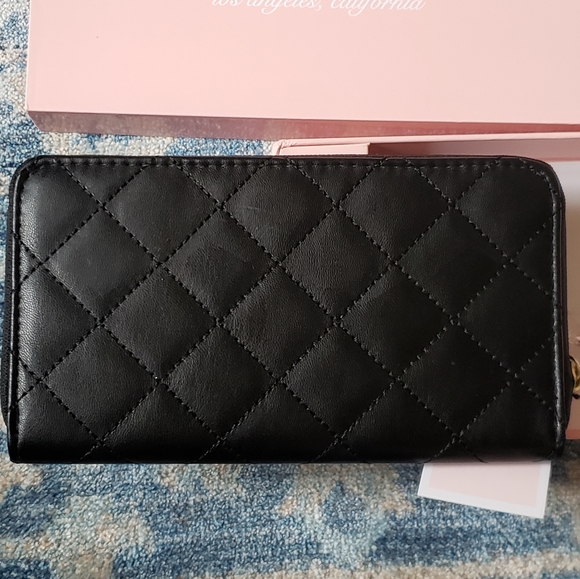 Juicy Couture Black Starburst Wallet in Gift Box - Picture 4 of 8